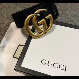 Mens Leather Gucci Belt